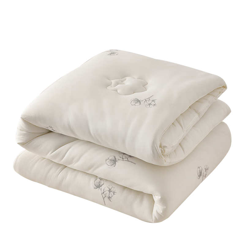 Dohia Home Textiles Xinjiang Cotton Spring And Autumn Quilt, Cotton Wadding Comforter, All-Season Duvet, Approximately 5.1 Jin (2.55 Kg), 203*229cm