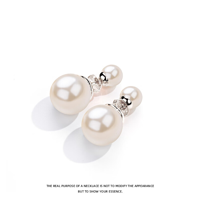 Qlady Pearl-Like Earrings for Women without Ear Holes, Elegant And High-End Earrings, New Year 2026 New Style, Light Luxury Earrings, Birthday Gift 2