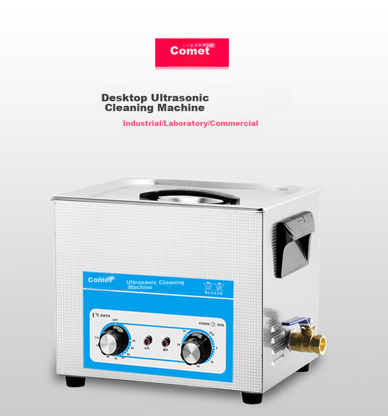 KM Ultrasonic Cleaner, Industrial And Commercial Use, for Optical Lenses, Removes Oil Stains, Cleaning Device, High Power, Large Capacity, KM-410B 2