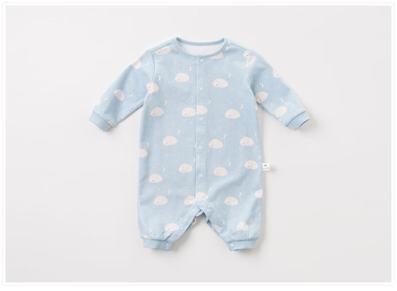 DAVE & BELLA Unisex Baby Romper Spring and Autumn Cotton Newborn Jumpsuit Infant Crawling Suit Baby Onesie 5