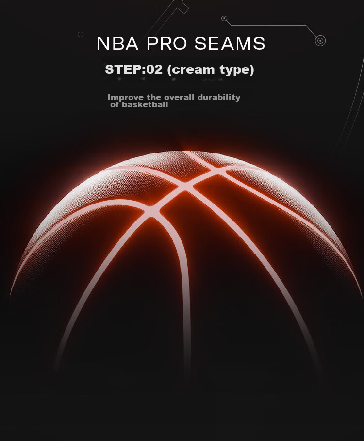 Wilson NBA Game Ball Replica, AUTHENTIC Indoor Competition Microfiber Size 7 Basketball 6