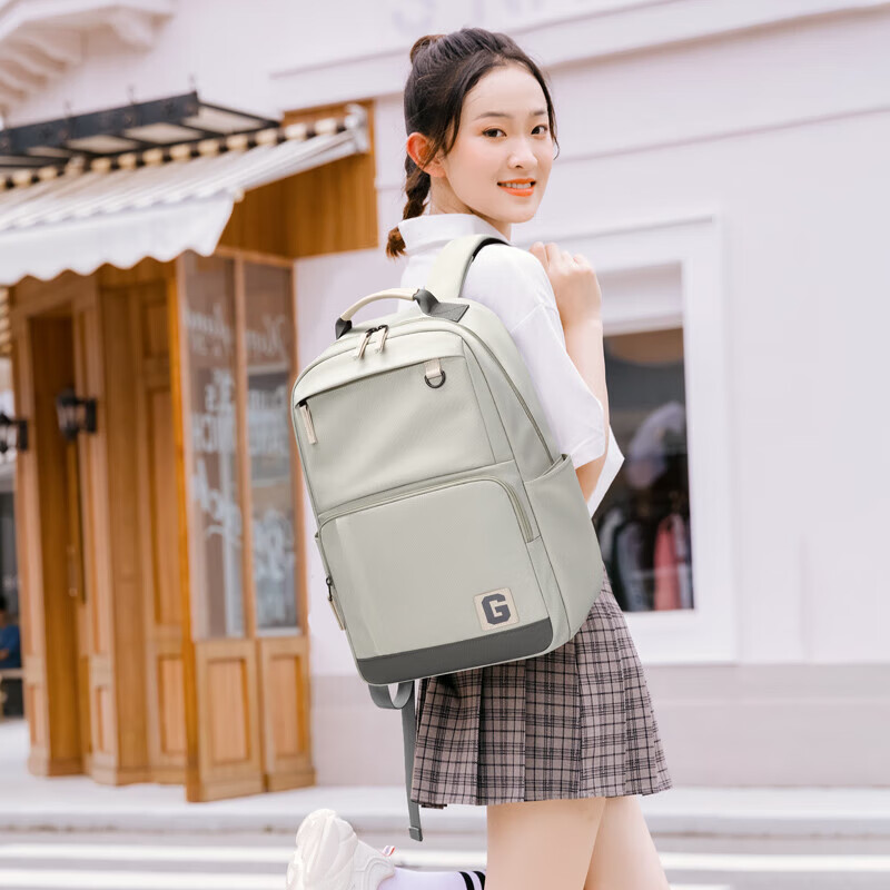 GOLF Backpack for Middle School, High School And College Students, Men's And Women's Shoulder Bag, 15.6-Inch Laptop Bag