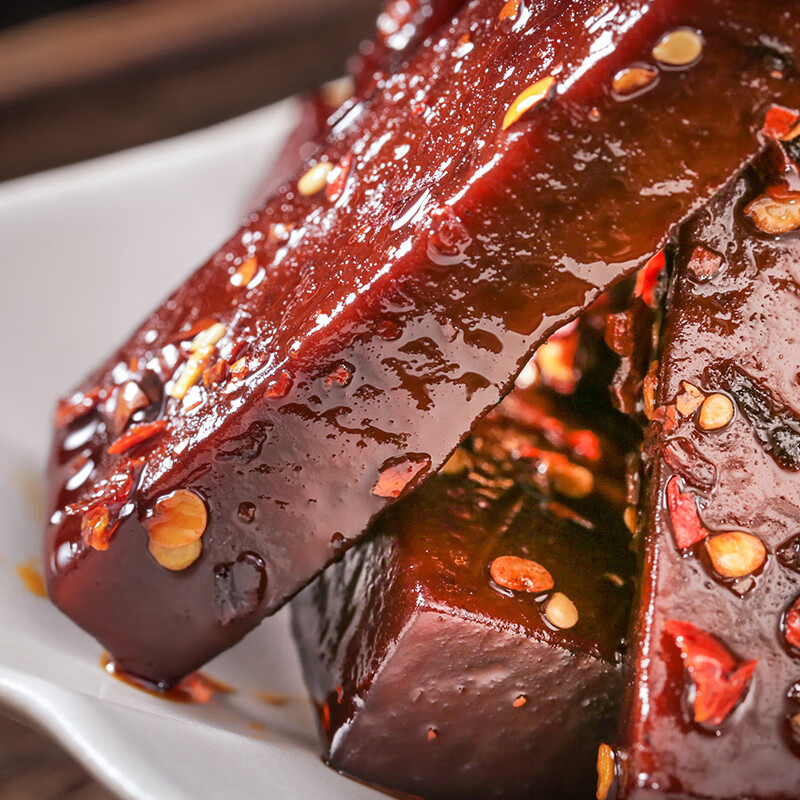 郭大良心豆腐干 麻辣味礼包500g 南溪手工豆干 休闲零食大礼包