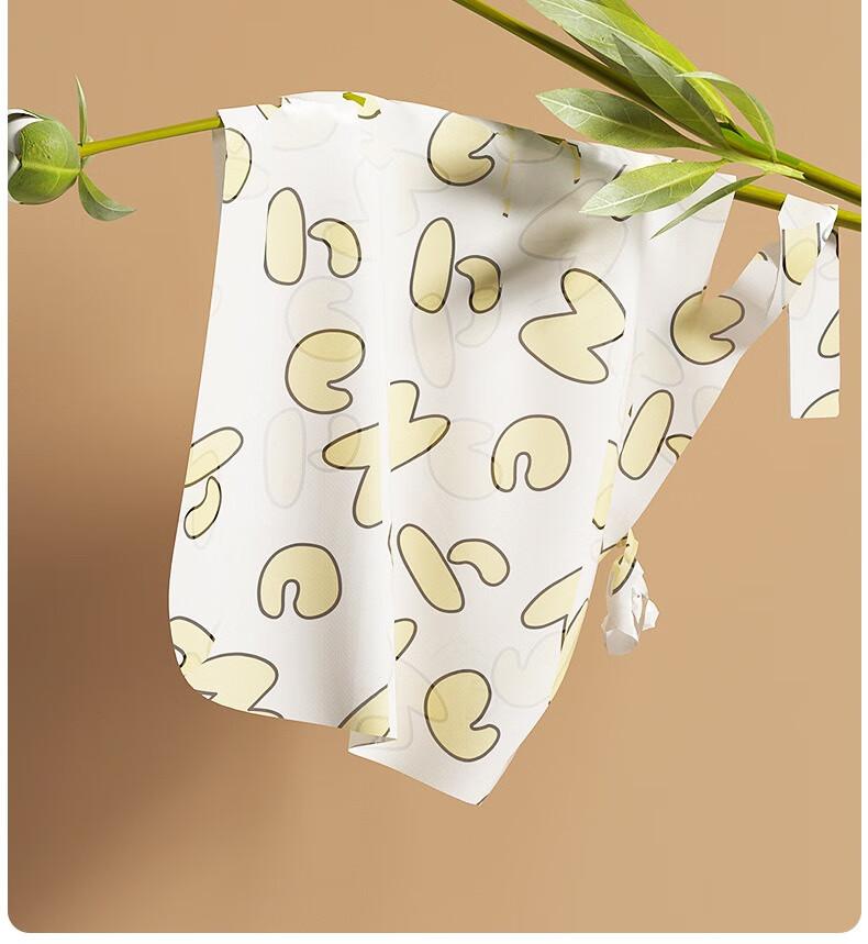 Taoqibaby Disposable Bibs for Babies, Waterproof And Stain-Resistant Drool Bibs for Feeding, Pack of 20 7