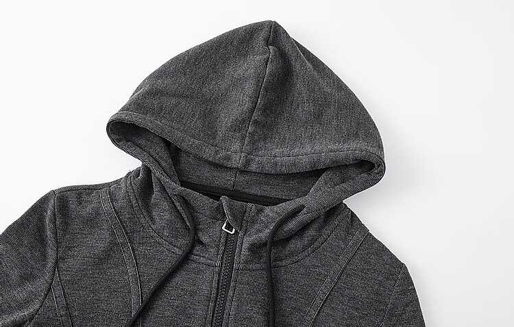 Dme [Young Version of Walking Out] Spring And Autumn Sporty Double-Zip Hooded Comfortable Slimming Treasure Women's Top 11
