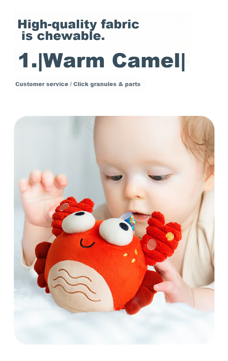 Jollybaby Musical Bouncy Ball, Baby Soothing Device, Children's Language Learning Toy, Singing Infant Toy, Angry Bird 7