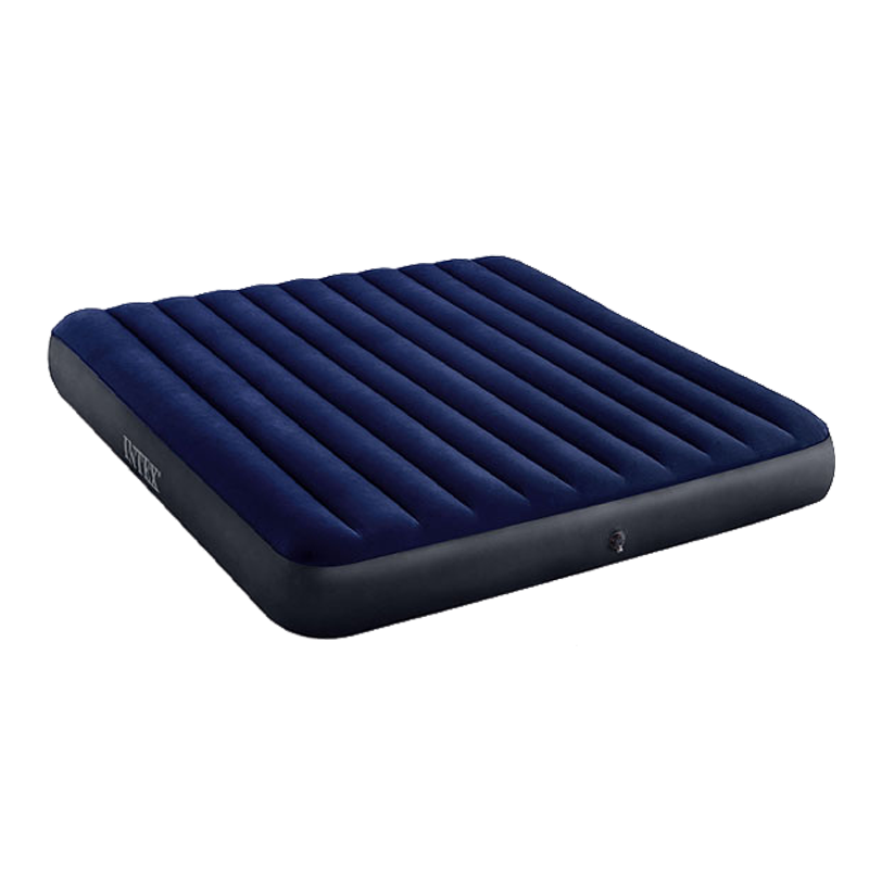 INTEX Inflatable Air Bed for Two People, Extra Large Air Mattress, Three-Person Pull-Out Air Bed, Foldable Outdoor Air Bed for Home Use, Model 64755 Camping Mat