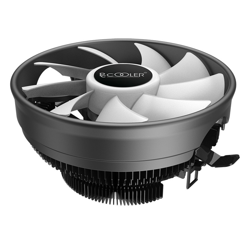Кулер для процессора PCCOOLER Big White Shark PRO, многоплатформенный, SRGB подсветка, низкопрофильный, с термопастой