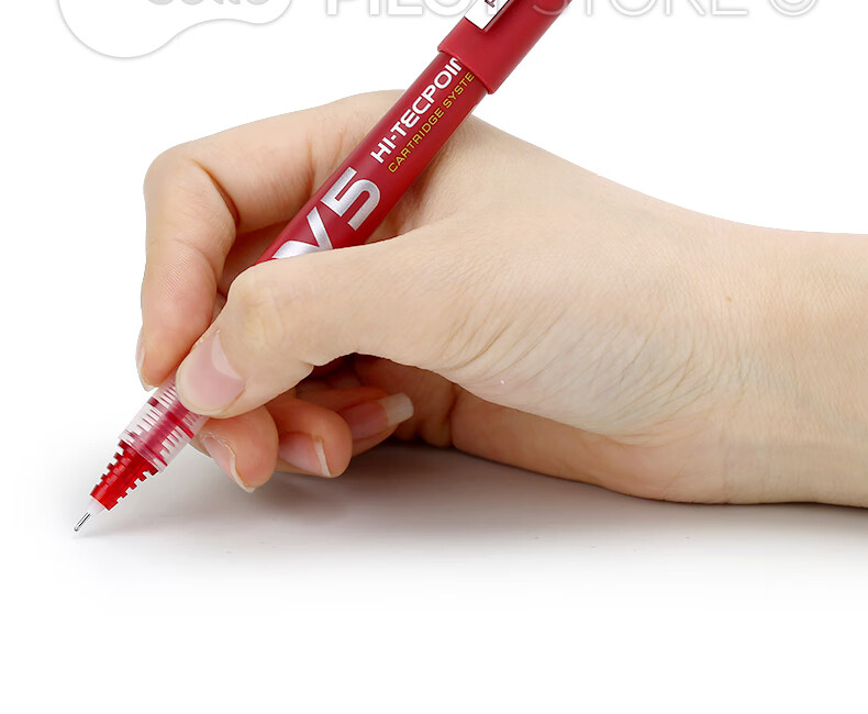 百乐(pilot) 日本pilot百乐中性笔直液式走珠笔bxc-v5签字笔墨囊蓝色