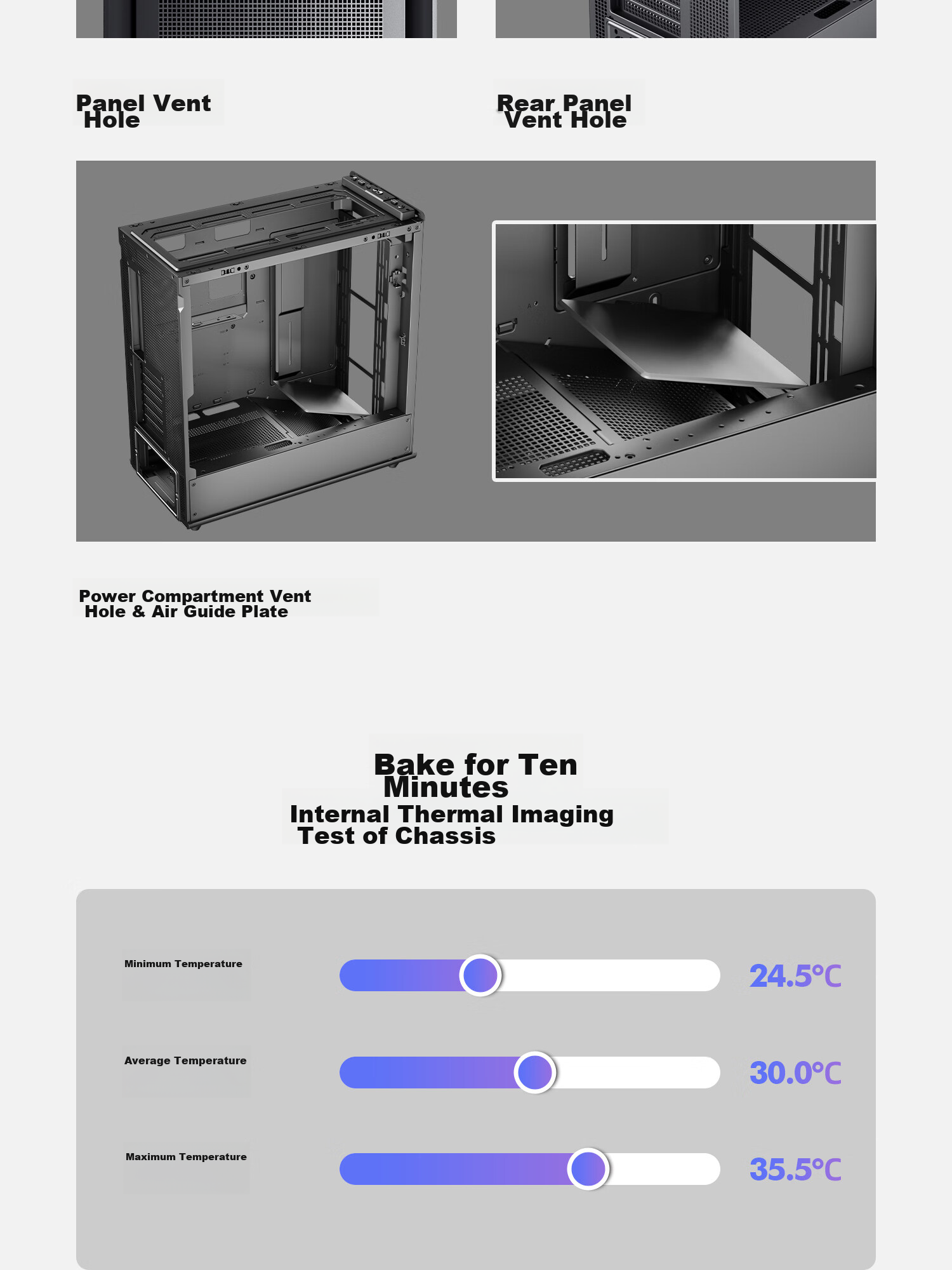 Aigo Fuyao Qianli No.1 White MESH Mesh Desktop Computer Case, Supports 360mm Water Cooling, ATX Motherboard, Airflow Chassis, Six-Sided Mesh Ventilation for Heat Dissipatio 21