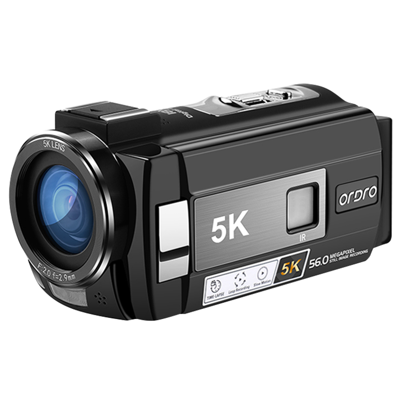 ORDRO AE20 5K Ultra HD DV Camera Dedicated Shooting Zoom Handheld Camcorder Anti-Shake Wide-Angle Wifi Connection Vlog Conference Short Video