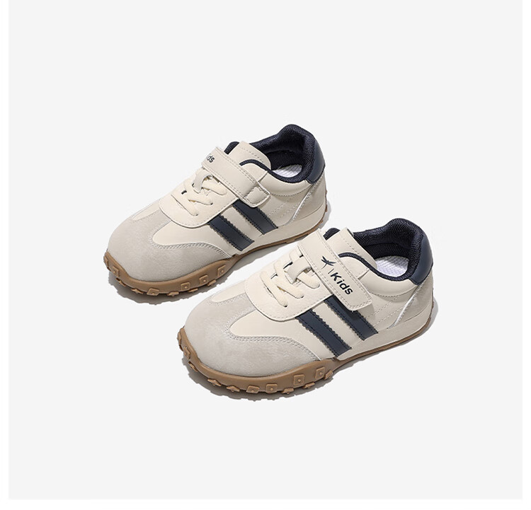 RED DRAGONFLY Children's Spring And Summer Shoes, Boys And Girls Soft-Soled Sports Sneakers, Casual Training Shoes Q43CYXX470, Beige Blue, Size 31 20