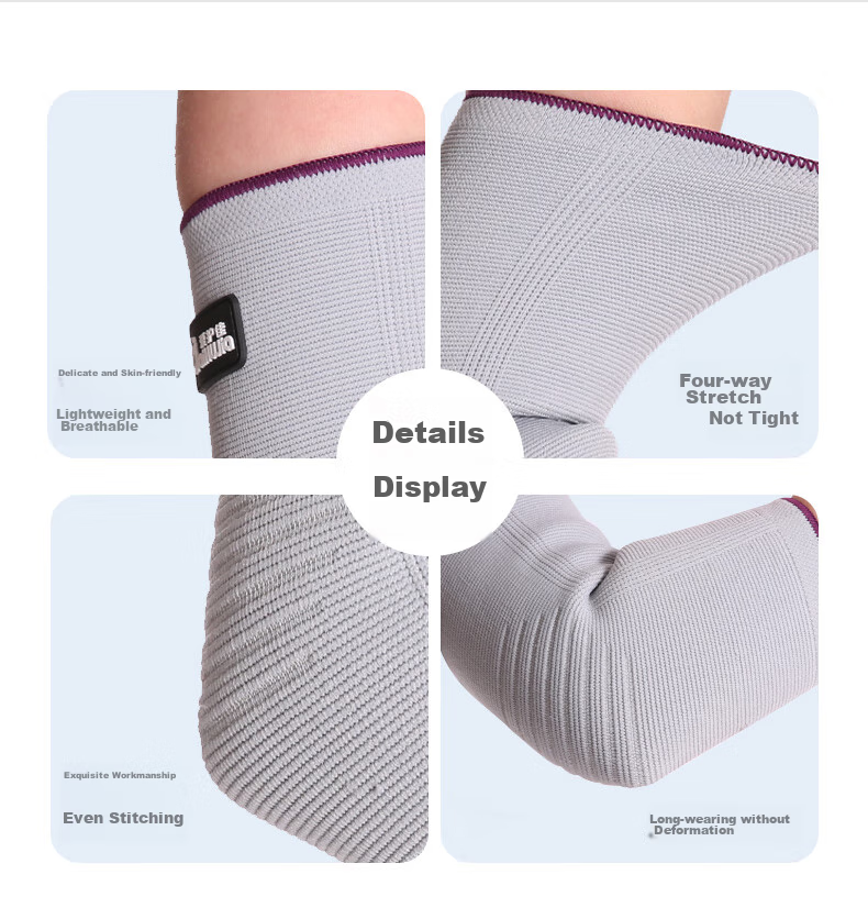 AiHuJia Sports Elbow Brace, Joint Protection Sleeve, Fitness Protective Breathable Fixation Elbow Rehabilitation Training Guard, 2-Pack 13