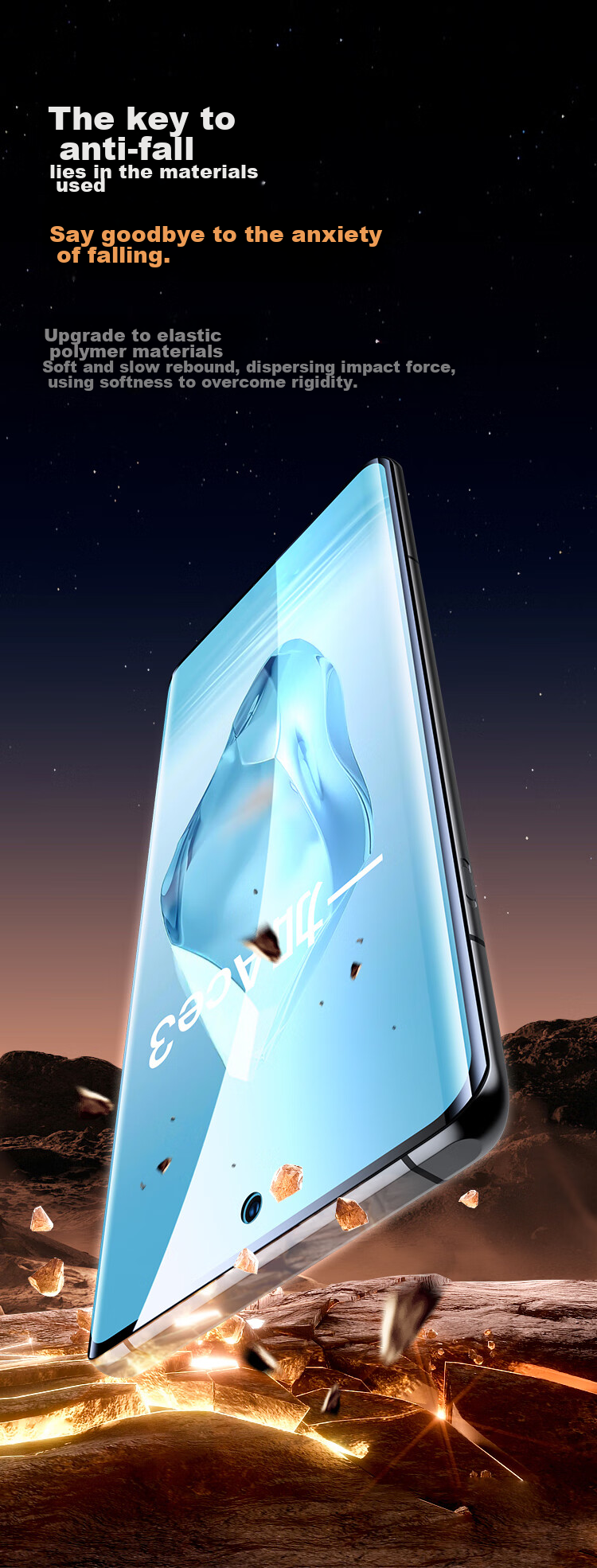 BIAZE [Ultra-Fast Repair 2 Pieces] Suitable for OnePlus Ace3/Pro Hydrogel Soft Film, Oppo Find X7 Phone Screen Protector, High-Definition Non-Tempered Full Adhesive Anti-Scratch Anti-Fingerprint JM100 5