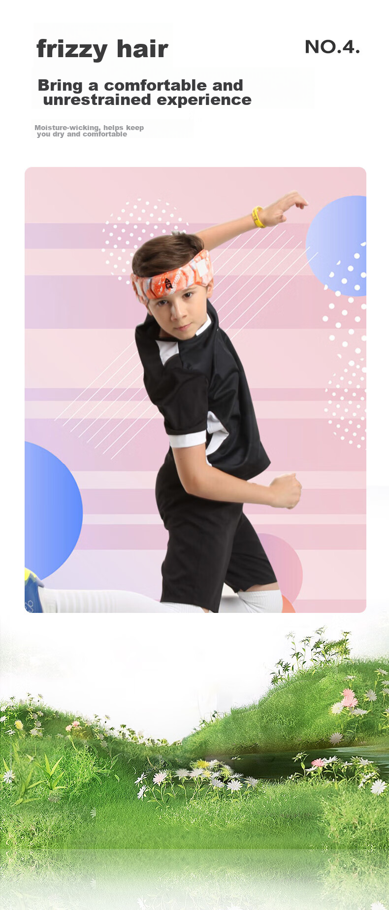 AQ Youth Children Sports Protective Headgear for Soccer, Basketball, Volleyball, Anti-Collision And Fall Protection Headband C50105 Reinforced Blue M Size 10