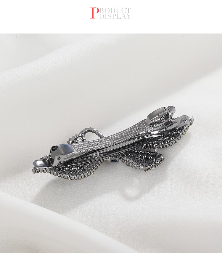 CHIMERA Spring Hair Clip, Back of Head Barrette, Half-Up Hairstyle Accessory, High-End Hairpin for Women, Mid-Autumn Festival Gift 10