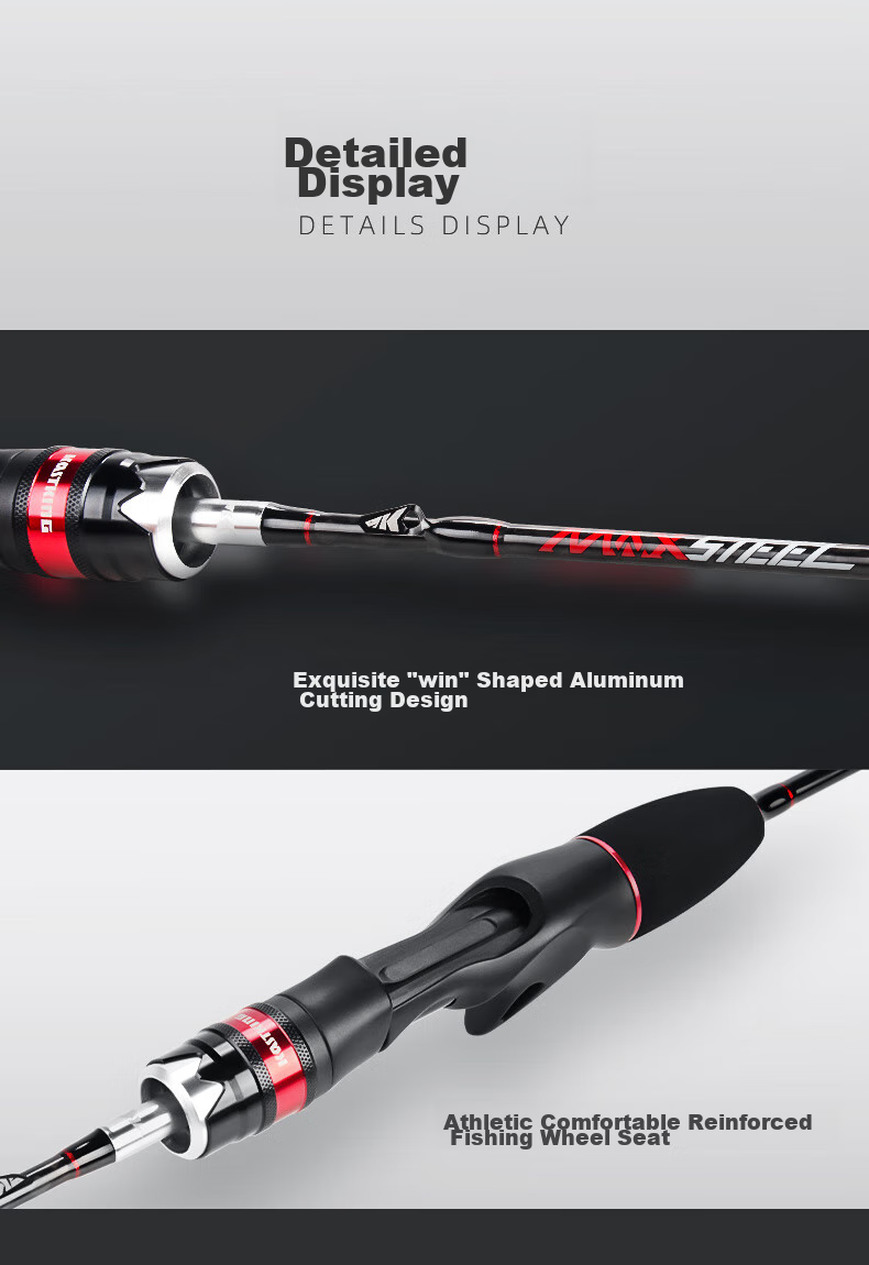 KastKing Iron Knight Micro Rod Gun Handle Straight Rod Baitiao Lure Rod UL/L Carbon Fiber Double Rod Tip 9