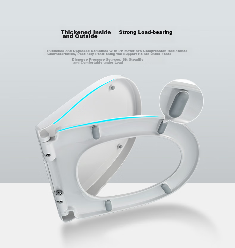 JOMOO Toilet Seat, Universal U-Shaped Toilet Cover, Quick-Release Slow-Close Toilet Ring, Toilet Accessories, 97178-00 10