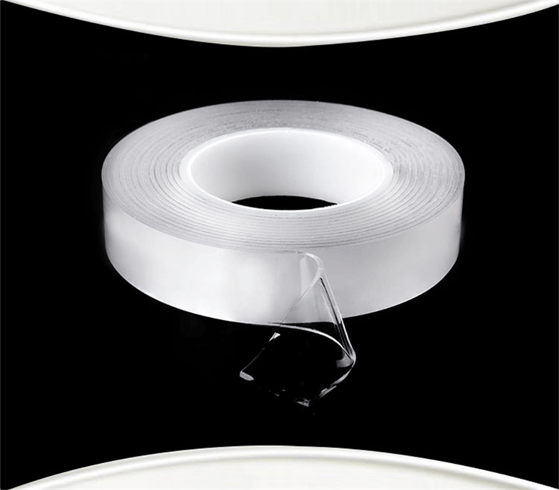 纳米双面胶带 无痕魔力 高粘度 强力双面胶 车用胶贴 吸附胶带 30mm*