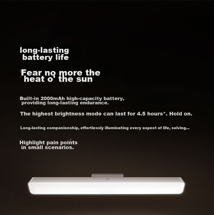 Mijia Xiaomi, Mijia Magnetic Reading Lamp for Home And Dormitory Use, Cool Desk Lamp, Handheld Light Fixture 7