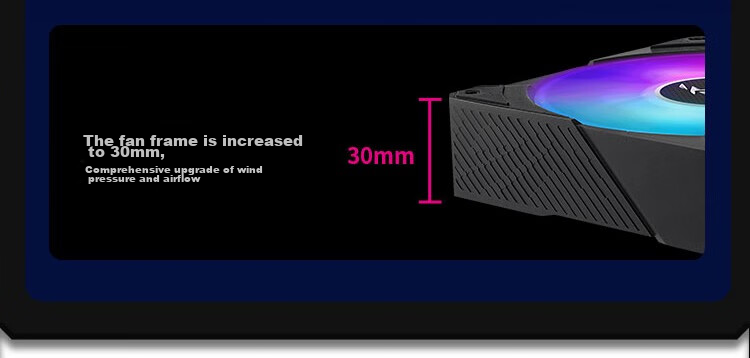 ASUS ROG Dragon God III 360 ARGB EXTREME All-In Liquid Cooler with Asetek's New Design, Thickened Magnetic Fans, And 3.5-Inch LCD Scree 9