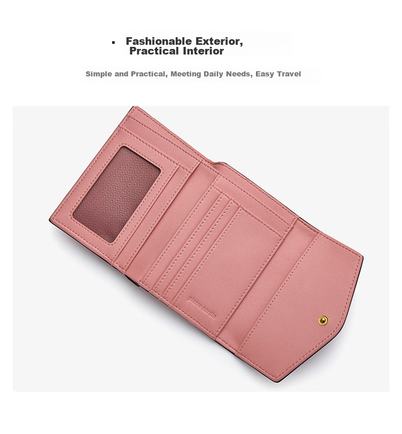 Pierre Cardin Handbag, Holiday Birthday Gift for Women, Top-Grain Leather Bag, Ladies Wallet, Multi-Card Holder Bag 8