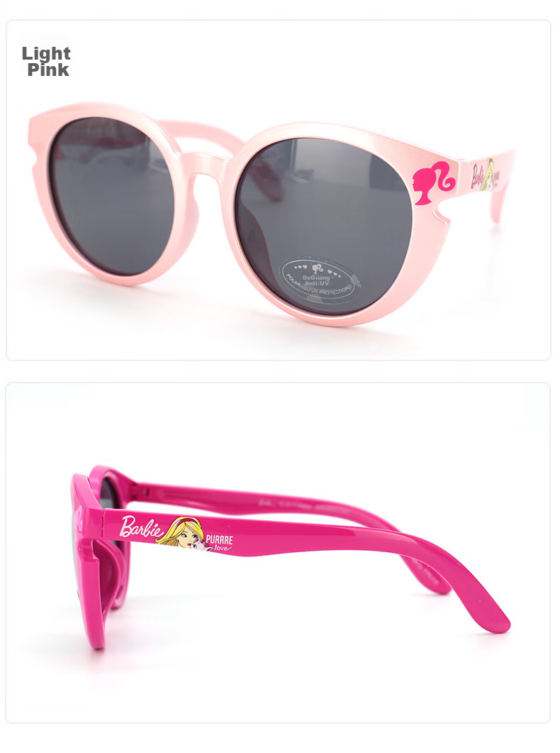 Barbie Children's Sunglasses, Girls' Summer Fashion Sunglasses, Kids' UV Protection Glasses, Baby Fashion Polarized Glasses 8