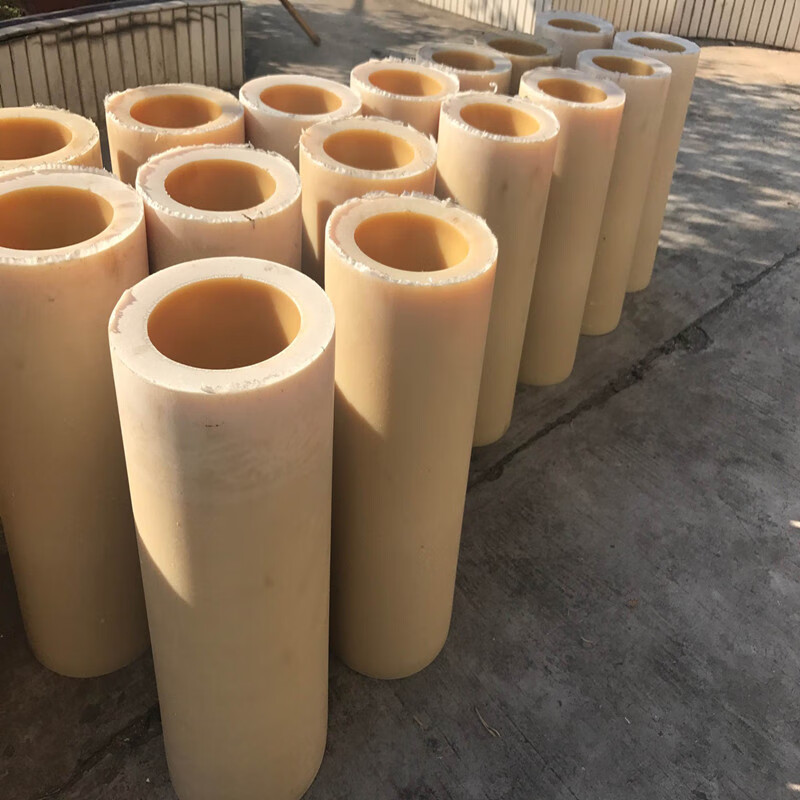 【原装进口】家用圆柱空心尼龙棒 尼龙管 加厚空心塑料套筒 加工定做