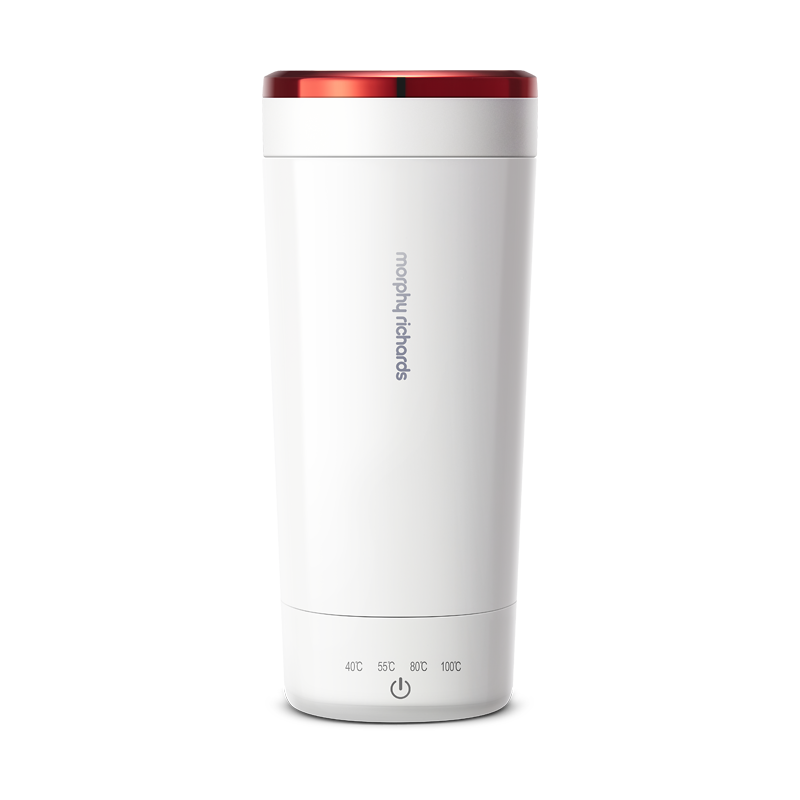 Morphyrichards Electric Kettle, Portable Travel Water Boiler, Home Use, 0.3L Capacity, Automatic Heating, Latest Model MR6060 White, Sold by JD