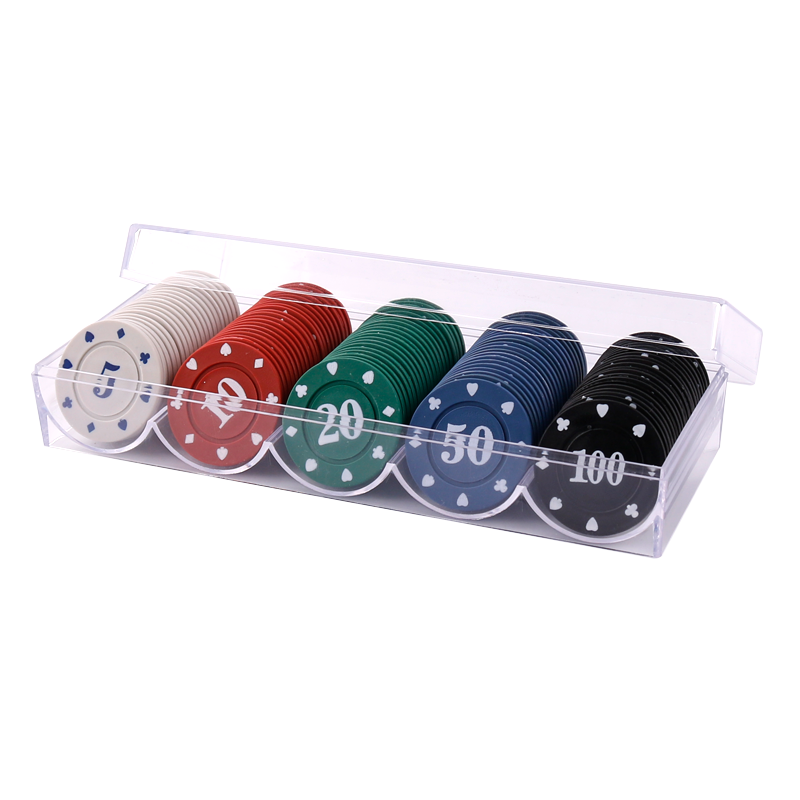 Zihu Poker Chip Set, Texas Hold'em Chips, Card Game Chips, Mahjong Chips, Specialized for Card Rooms, Points And Voucher Chips