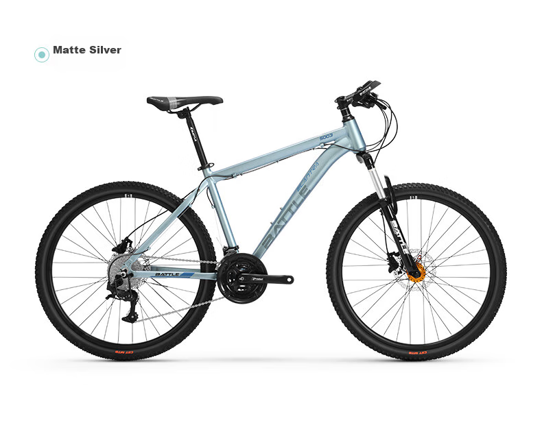 BATTLE Mountain Bike, 27-Speed, 26-Inch, Front And Rear Disc Brakes, for Men And Adults, Suitable for City And Off-Road Cycling 17