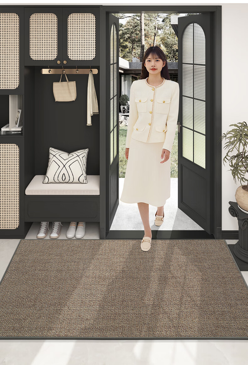 Dajiang Entrance Mat, Doorway Rug, Entryway Doormat, Foyer Mat, Luxurious High-End Carpet for Home Entrance, 71x160cm 13
