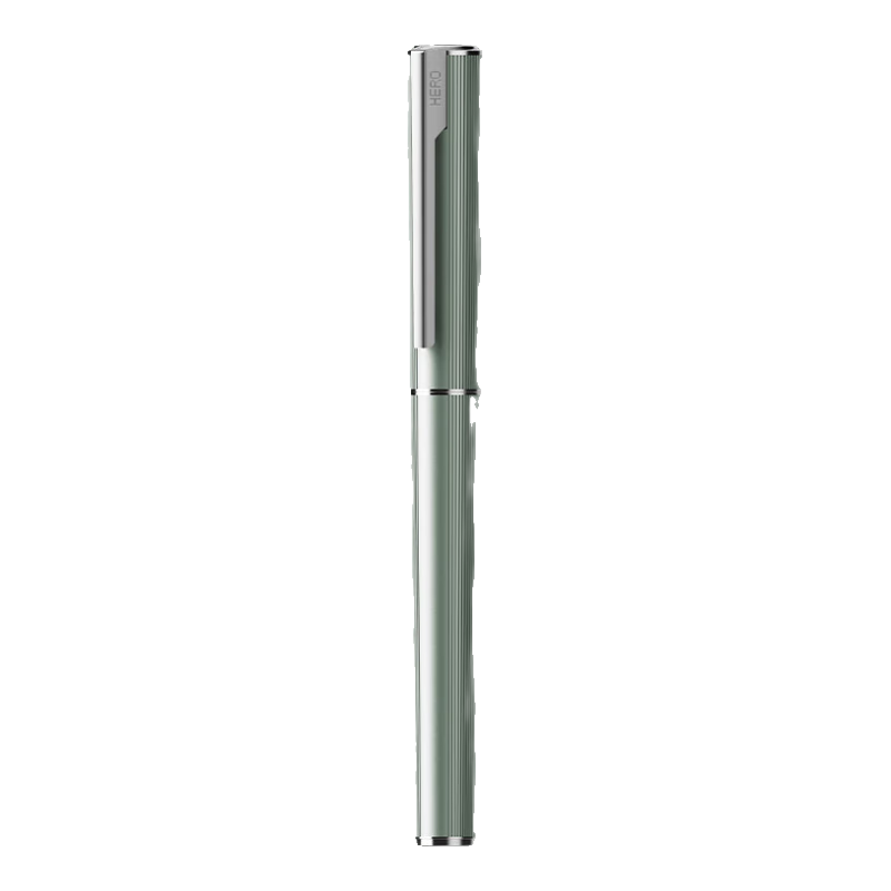 HERO Fountain Pen, Zhenpin Series Light Luxury Ink Pen, Lake Green Ink Gift Box, High-End Signature Pen for Women, Elegant Gift for Leaders And Teachers