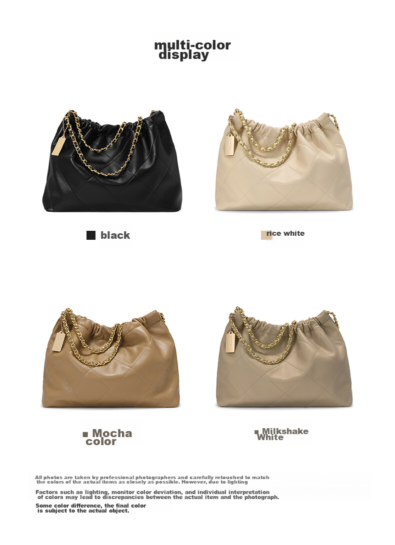 CASSILE Women's Handbag Tote Bag Versatile Large Capacity Light Luxury Travel Bag Shoulder Bag 520 Gift 13