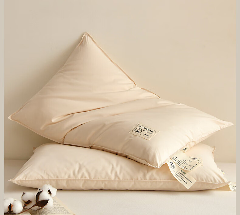 HLA A-Class 100% Xinjiang Cotton Three-Protection Pillow Core 7A Antibacterial Oil-Resistant Fiber Neck Support Pillow for Dormitory 6