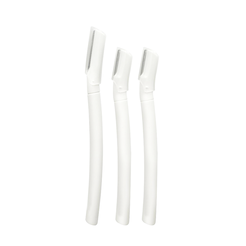 UPLUS Imported Safety Eyebrow Razor 3-Piece Set with Protective Guard