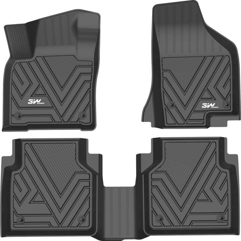 3W Suitable for Volkswagen Passat Dedicated TPE Car Floor Mats + Carpet Surface/For 2019-2026 Models in Beijing Configuratio
