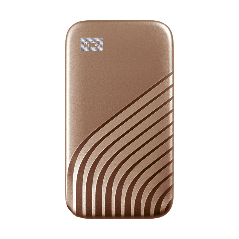 Western Digital (WD) 2TB NVMe Portable Solid State Drive (PSSD), My Passport SSD with Type-C Interface, 1050MB/s, Direct Phone Connection, Compatible with Laptops And Phones As An External Drive