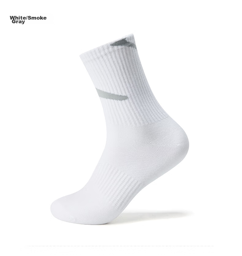 ERKE Men's Athletic Socks, Outdoor Casual Men's Flat Long Socks, Straight-Leg Men's Socks 3