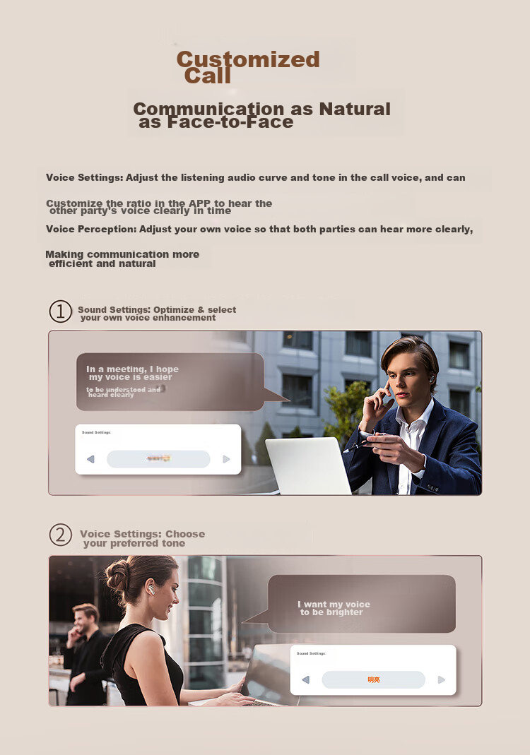 JBL TOUR PRO3 Business Cabin 3rd Generation [Wang Chulin's Choice], Wireless Bluetooth Earphones, Smart Touch Screen, Active Noise Cancellation, In-Ear Style, Compatible with Apple And Huawei, Dazzling Ice Latte 16