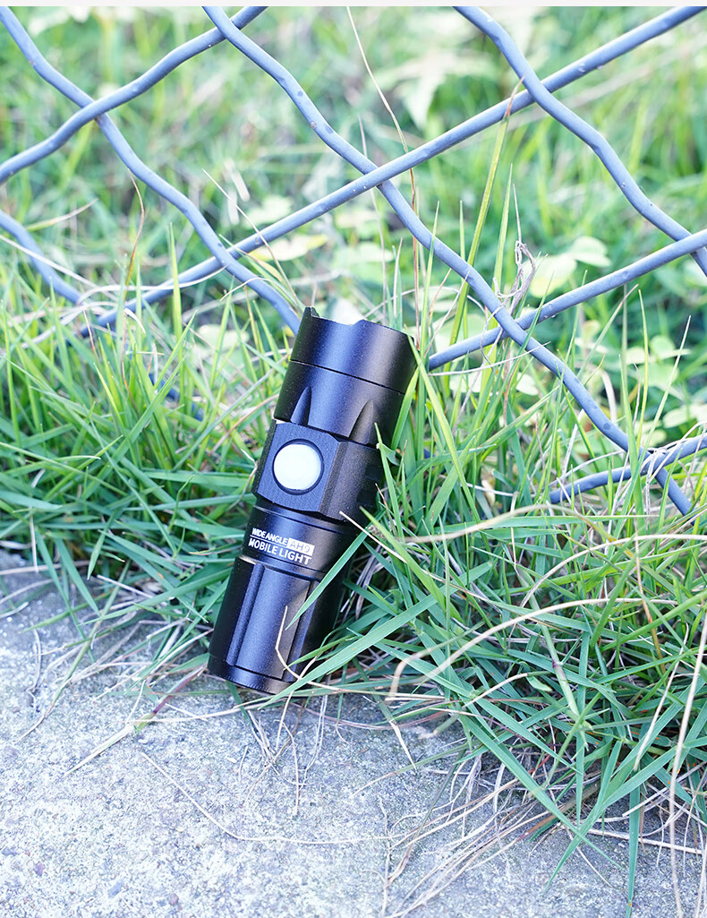 Shuosun Mini Portable Tactical Flashlight Military Ultra-Long Battery Life Strong Light Outdoor Lighting for Students 15