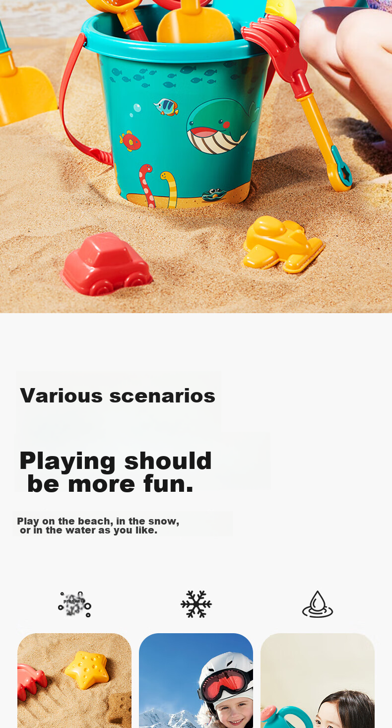 Dimoarch Children's Beach Toys, Sand Shovels And Digging Tools, 34-Piece Set, Outdoor Sand And Water Play Toys, Beach Cars, Birthday Gift 4