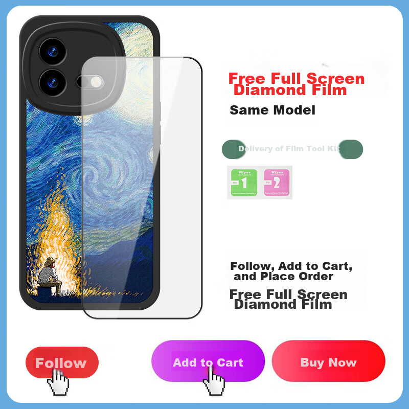 Чехол Bashidai для IQOO Neo8 / Neo8 Pro, силиконовый, с рисунком, черный, с защитой от падения и отпечатков пальцев
