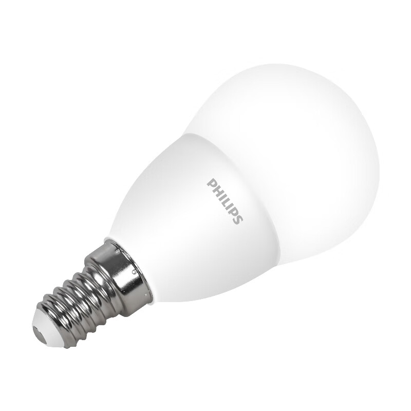 PHILIPS Constant Brightness LED Bulb High Brightness Energy-Saving E14 Small Screw Base 6.5W Warm Light 3000K True Color Version