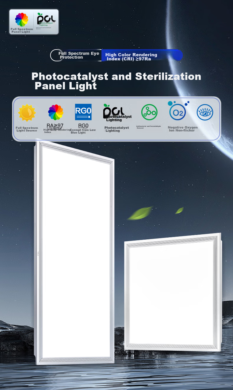 Foshanzhaoming Kitchen Light Panel, Bathroom Ceiling Flat Panel Light, Integrated Suspended Ceiling Light, 300*300 Qingqin 18W 1