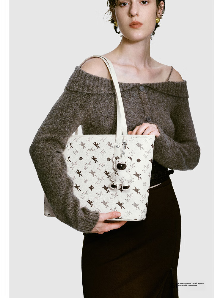 NUCELLE Angelababy Style Pegasus Tote Bag, 2026 Shoulder And Handheld Large Capacity Commuter Bag, Women's Birthday Gift 23