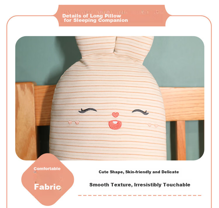 AVIVI Class A Sleeping Hug Pillow, Full-Length Body Pillow for Bed, Children's Companion Plush Toy, Adult Side Sleeping Leg Pillow, 100 Cute Rabbit Desig 16
