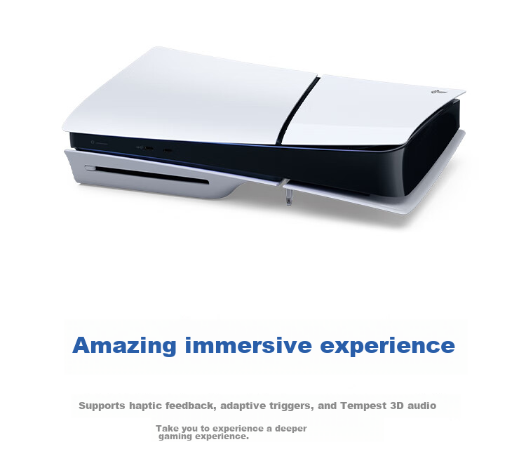 SONY PS5 Slim Disc Edition, PlayStation5 Disc Edition (Slim Version), Chinese Mainland Version, PS5 Game Console 4