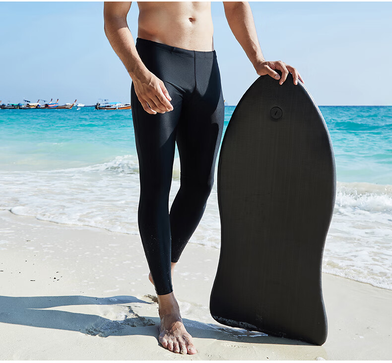 WATERTIME / Shuichuan Swimming Trunks Diving Suit for Men, Two-Piece Snorkeling Quick-Dry Knee-Length Diving Shorts, Large Size Style, Knee-Length Shorts 5