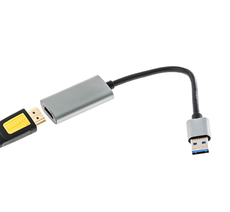 Youlianxing USB to HDMI Converter Cable, 1080P Laptop External Graphics Card Computer Connection High-Definition Projector Connection Cable, TV Screen Mirroring Cable Video Copying Expansion Adapter 6